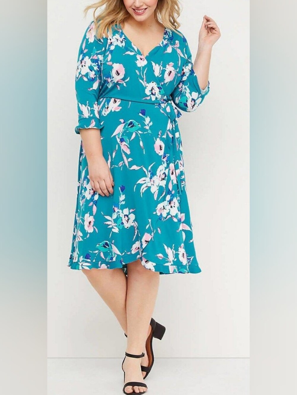 Lane Bryant Faux Wrap Dress
